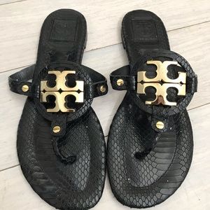 💎Tory Burch💎 miller snakeskin sandal